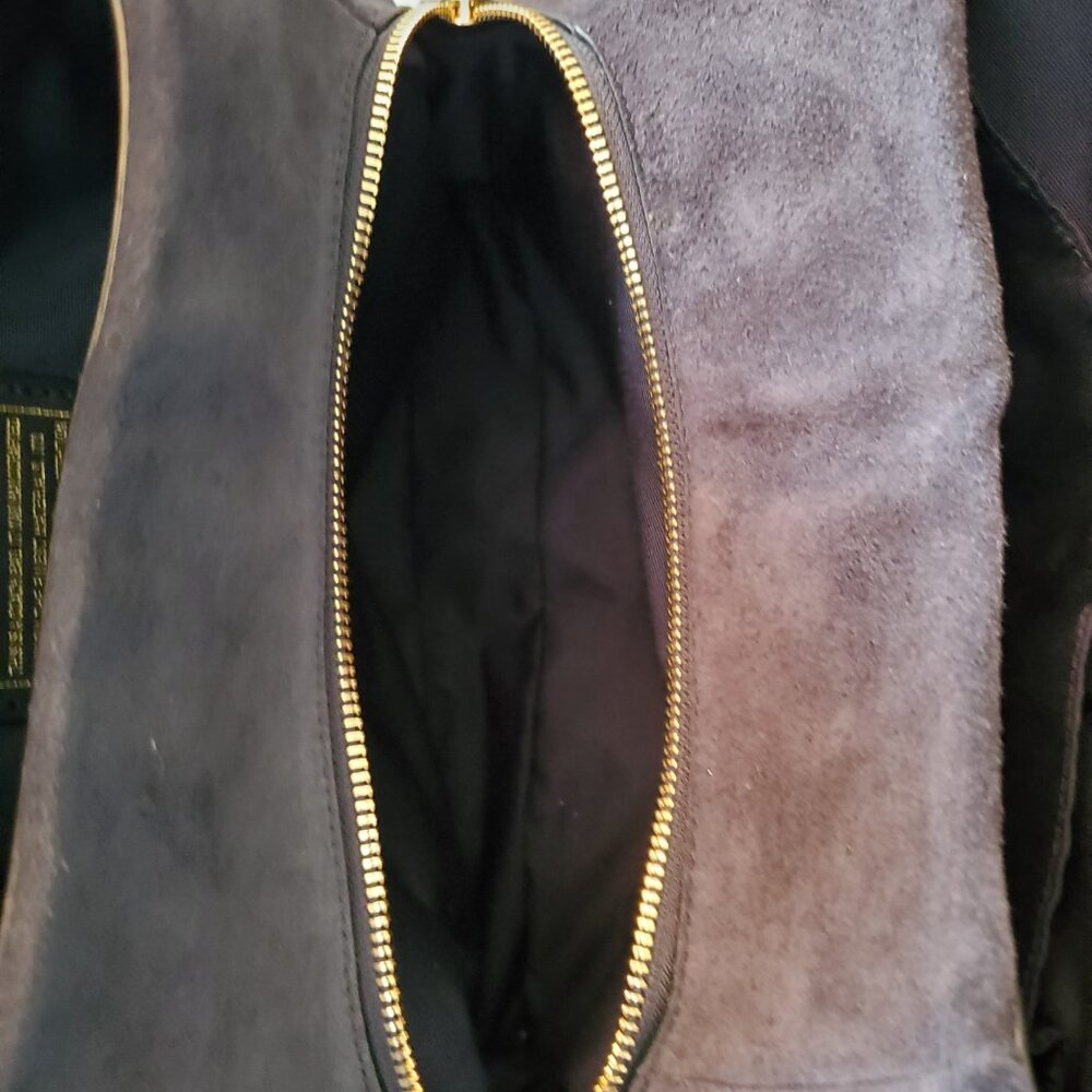 NEW $600 Phoebe Leather Suede Hobo AUTHENTIC COACH COLLECTION! $6.99 Shipping! - Picture 8 of 12